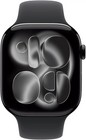 Apple Watch Series 11 42mm Gps Jet Black W  S m Black Sport Band Meqt4lw a