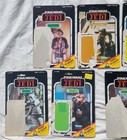 Star Wars Vintage Cardback Lot Of 9 Rotj Emperor Offer 1983 Kenner Cardbks Only