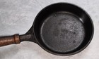 Lady Bess Bs r No  8w Skillet 61 H-1 Made In Usa Cast Iron Skillet Wood Handle