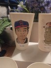 Vintage 1972 7-eleven Slurpee Baseball Cups Lot Of 7 Joe Torre Dick Allen Plunke