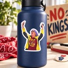 Aunt Sue Vinyl Sticker Middle Finger No Kings Political Protest Decal Funny Gift