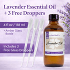 4 Fl Oz Greenhealth Lavender Essential Oil W  3 Free Droppers