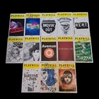Broadway Playbill Le Miserables  Rent   Many More Cast Signed Lot Of 13