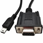 Usb To Rs232 Serial Adapter  Usb Mini 5 Pin Male To Db9 9 Pin Female Serial