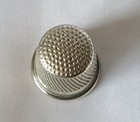 Thimble   Steel Metal   Size 0   Strong   Sturdy   Vintage