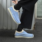 Men s Suede Leather Shoes Square Toe Flats Casual Loafers Moccasin Retro Loafers
