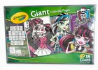 Monster High Crayola Giant Coloring Pages Sealed 2016
