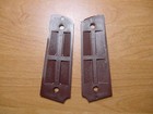 U s g i  Brown Plastic Nylon Grips For The M 1911 A1 Pistol - New Unissued Usgi