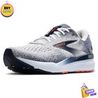 Brooks Men s Ghost 16 Running Shoes - Color  White blue - Size  11 0