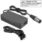 24v Battery Charger With Xlr Connector For Wheelchair Scooter jazzy Power Chair