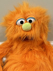 Silly Puppets Orange Monster Large Full Body 25 Inch Hand Puppet Plush Sesame St