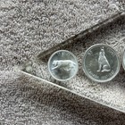 1867-1967 Canada 6 Coin Set Uncirculated Centennial In Holder Bin  2