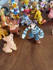 Vintage Lot Disney Minnie Mouse  Mickey  Pooh  Lion King Etc Hard Plastic