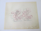 Disney Nifty Nineties 1941 Ward Kimball Fred Moore Cel Drawing