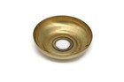 Brass Bed Finial Ball Washer Mount Spacer 1 3 4  Diameter X 1 2  High