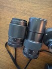 Lot Of 6 Vintage 35mm Camera Lenses Vivitar Hoya Zesnar 55 62 W  1 Case Vtg