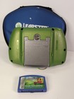 Leapfrog Leapster Learning Game System Green   Silver Handheld Console 1 Game 