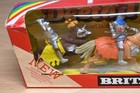 Vintage 1980 Britains Deetail Knights 5 Figures Set  7728 In Box