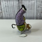 J Chein   Co Wind-up Litho Tin Toy Multicolor Handstand Clown Vintage Usa