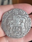 Full Date 1646 Spanish Netherland Colonial Era Thaler Lion Old Cob Coin 8 Reales