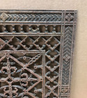 Antique Vtg Cast Iron 12x16 Victorian Floor Heat Grate Grill Cover Old 1284-26b