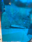 Stained Glass  Sea Blue Transparent Luminescent 96 Wissmach Sheet