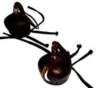 New Falconry Hood No Sew Dutch Style One Piece  Unstitched  rusty Brown 