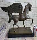 Pegasus Greek Mythology Winged Horse Flying Statue Sculpture Figure Bronze 16   