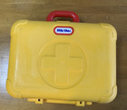Vintage Little Tikes Yellow Doctor   s Case Kit  Pretend Play First Aid