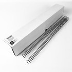 30 Pack Metal Spiral Binding Coils  12mm 1 2  75 Sheet Capacity  41 Pitch  Bl   