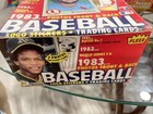 1983 Fleer Baseball Empty Display Box No Cards Or Packs Included