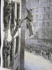 Lot Of 6 Large Photos  Firefighting Prints Chicago New York  Large Poster Size
