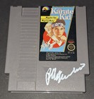 Ralph Macchio Signed Autographed The Karate Kid Nintendo Nes Cartridge Jsa Coa