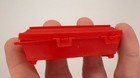 Vintage Mr  Bones Skeleton Candy Red Plastic Coffin  Empty  Fleer  1980s