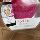 Foreo Luna Fofo Smart Facial Cleansing Brush - Silicone Pink Fuchsia New
