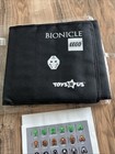 Lego Bionicle Toy   s R Us Exclusive Helmet Storage Black Carry Case W  Stickers