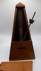 Vintage Seth Thomas Metronome De Maelzel Wood Case     Working Condition