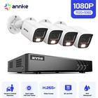 Annke 1080p Cctv Security Camera System 8ch 5mp Lite Dvr Outdoor Ai Color Night