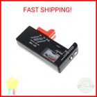 2 Pack Battery Tester  Universal Battery Checker For Aa aaa c d   9v   1 5v Butt