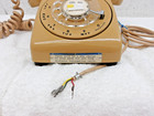 Vintage  Itt Kellogg Model 500 1960 s Green Rotary Desk Telephone