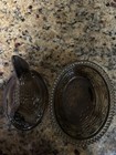 Htf Vintage Westmoreland Dark Brown Hen On Nest