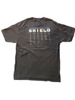 Wwe The Shield T-shirt Mens Size L Fist Bump Wrestling Graphic Tee Black