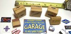 1 24 Scale Huge Garage mancave Auto Parts  Wall Art   More