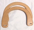 Handbag And Purse Handles Vintage Lot Of 6 Pair Of Lucite  Plastic   Wooden Sets