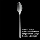 Cube 20-piece Forged Silverware Set Stainless Steel Flatware Set service For 4