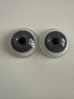 Two Set Antique Glass Prosthetic Eye Eyeball Oddities Glass Eyes