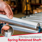 Conveyor Rollers - Galvanized Steel Replacement  1 5  Diameter  10 