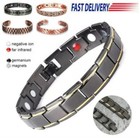 Copper Magnetic Bracelet Energy Therapeutic Healing Therapy Arthritis Men Women