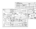 Anderson Kingfisher Seaplane 72  Ws Rc Model Airplane Printed Plans  templates