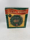 The Original Talking Wreath Gemmy Industries As Is Non Working Read